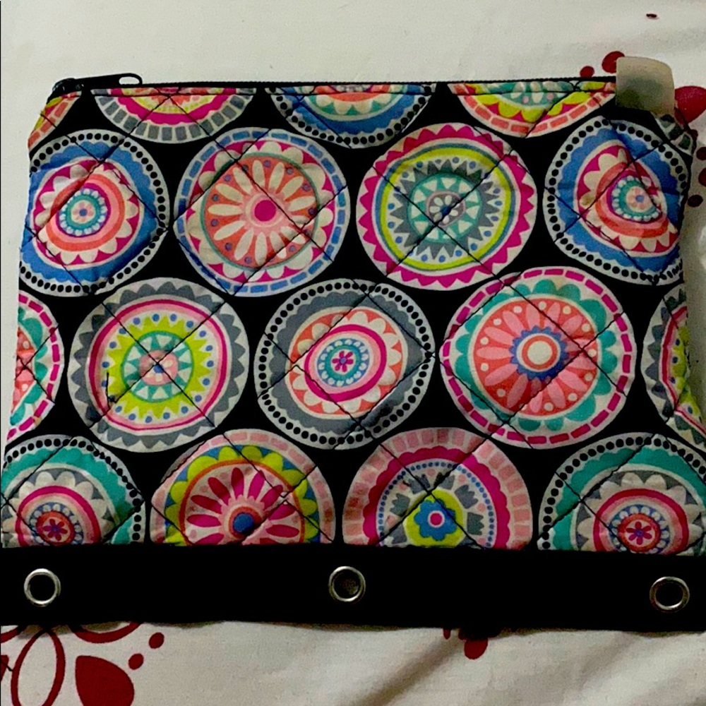 A colorful pencil case